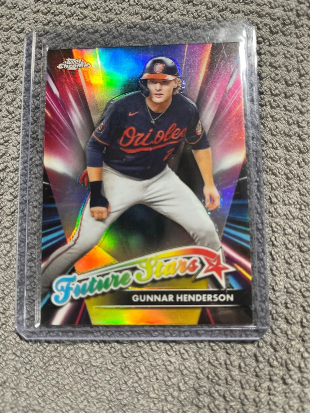 2024 Topps Chrome Gunnar Henderson Future Stars #FS-2